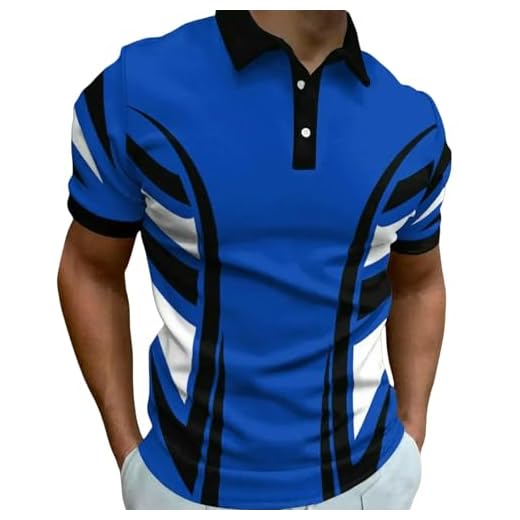 OWYALQ Men's T-Shirt Men Shirt Summer Casual Short Sleeve Button Top Street Sport Style Oversize Clothing Golf Sweaters-plc04c2025062a2-2xl