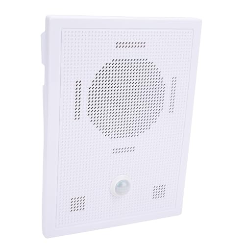 LAISANIM Motion Activated Voice Sensor PIR Infrared Speaker, Infrared Motion Sensor APP Customization for Public Places, Programmable Modes for Crowd Alerts in Public Spaces (US Plug)