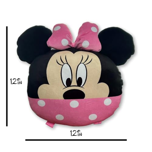 Disney Backpack Personalized Minnie Mouse 12 Inch Plush Double Shoulder Strap Squish Tote Bag with Custom Name3