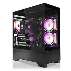 SYSTEMTREFF High-End Gaming PC AMD Ryzen 7 7800X3D 8x5GHz | Nvidia RTX 5070 12GB DX12 | 1TB M.2 NVMe | 32GB DDR5 RAM | Windows 11 | WLAN Desktop Computer Rechner für Gamer, Zocker & Streamer