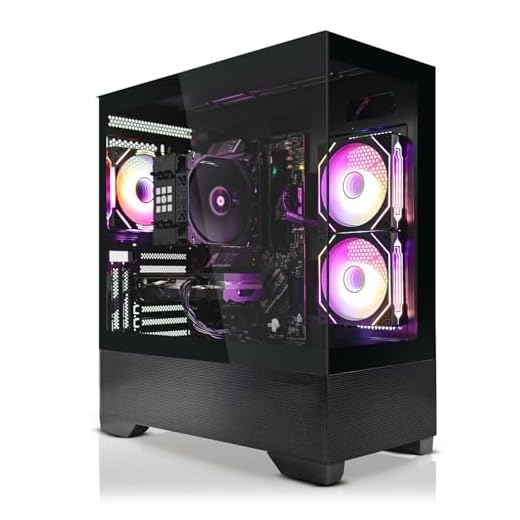 SYSTEMTREFF High-End Gaming PC AMD Ryzen 7 7800X3D 8x5GHz | Nvidia RTX 5070 12GB DX12 | 1TB M.2 NVMe | 32GB DDR5 RAM | Windows 11 | WLAN Desktop Computer Rechner für Gamer, Zocker & Streamer