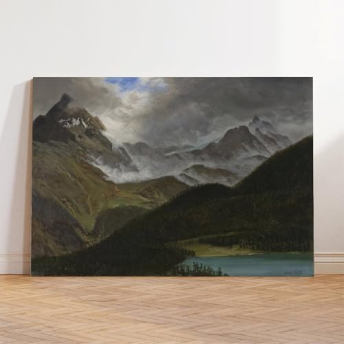 Cadre Albert Bierstadt impression toile pour mur vide