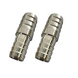 Pysrych Stainless Steel Hose Barb Fitting Reducing Union 1/2