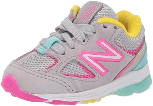 Running Shoe, Grey/Rainbow 