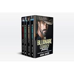 The Billionaire Cowboy Daddies Audiolibro Por Aria Sage arte de portada