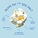 Khloud Protein Popcorn - Olive Oil & Sea Salt - 7g Protein Snacks for Adults & Kids - Flavored Popcorn Made with Real Ingredients & Milk Protein Isolate - Non-GMO, Gluten-Free, Kosher - 4oz, 4pk