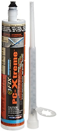 3 Pack PC Products PC-Xtreme Polyurea Elastomeric Crack and Joint Filler, 8.6 oz Cartridge, Gray