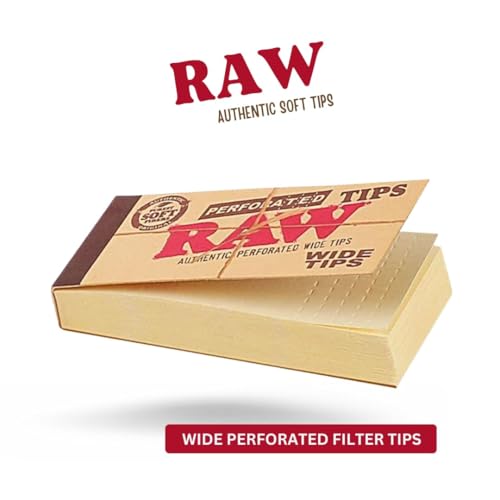 Image of RAW Wide Perforated Tips (6)