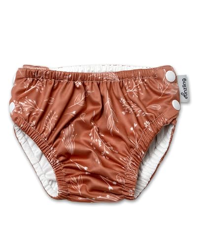 Hinzling Schwimmwindel Botanical Mocha (M - 74/80/86)– Nachhaltig,...