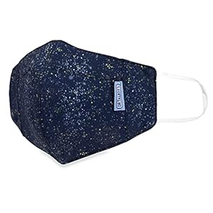 Dr. Talbot’s Adult Washable Cup-Shaped Cloth Face Mask for Personal Health, 1 Pack, Colored Specs