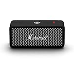 Marshall Emberton II Altoparlanti Bluetooth Portatili Wireless Accoppiabili IP67 Resistente a Polvere e Acqua, 30+ Ore di Riproduzione Ricarica Rapida, Acciaio Nero