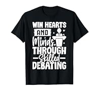 You step up to the podium ready to win hearts and minds through skilled debating, showing your debate team, coach and judges that argument, logic and public speaking power matter at every tournament. You bring competitive spirit to every debate meet,...