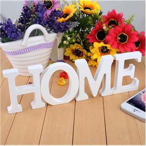 Amazon.co.jp: Yinweiwei アルファベット 木製 文字 置物 オブジェ