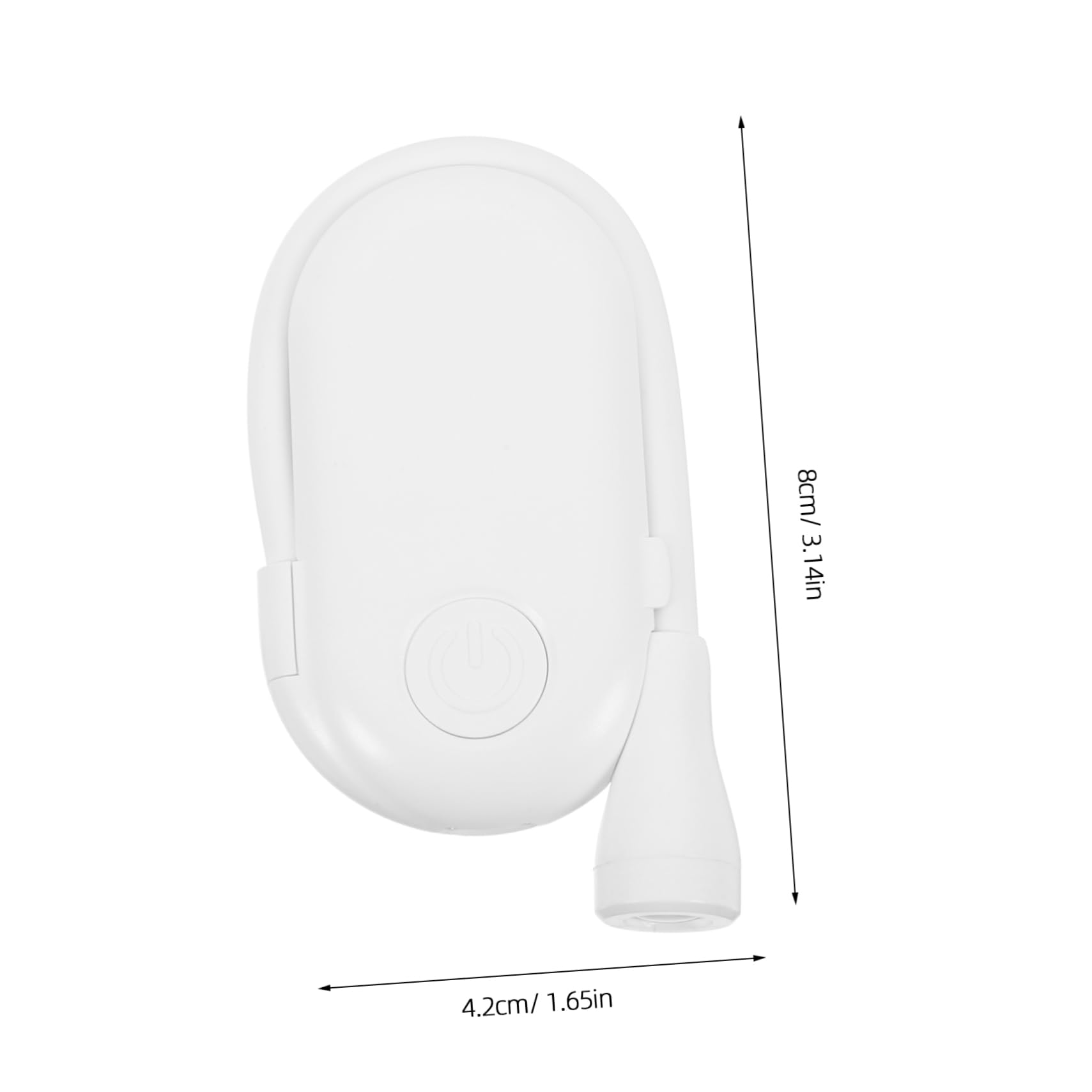 Mipcase Portable Rechargeable Clip Reading Light for Books Bedside Lamp Compact Durable Design for Dormitory Bedroom Use Eye Caring LED Lamp