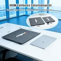 Purmars 300W Tragbares Powerstation mit Solarpanel 100W – Ansicht 4