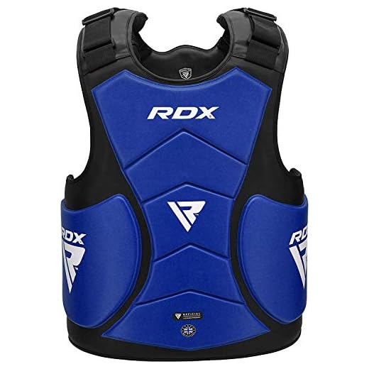 RDX Chest Guard Boxing Body Protector MMA Martial Arts Maya Hide Rib Shield Armour Taekwondo Fighting Training Sparring