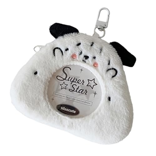 Cartoon Photocard Holder Keychain Badge Cards Holder Protective Sleeves Credit Card Holders Protector Pendant Keychain Photocard