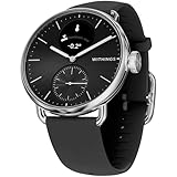 Withings ScanWatch Vitals 38mm ハイブリッドスマートウォッチ ブラック 最大30日稼働 フランスデザイン 皮膚温度 運動を自動記録 スマホ通知 フィットネスレベル 血中酸素 就寝中の呼吸の乱れ 心拍変動 ヨーロッパ準拠のプライバシー保護 iOS&Android対応