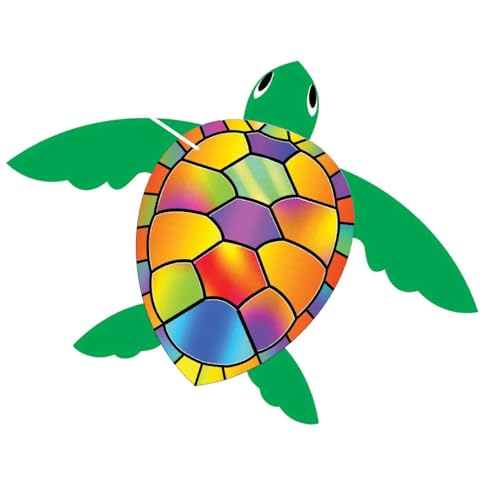 Cerf-volant tortue de mer pour jeux de plage en plein air en famille