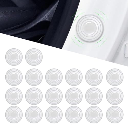 Flygun 20 PCS Car Door Shock Absorbing Gasket, 1.18