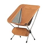 【Ultra ligero】 Toda la silla plegable pesa solo 878 g y el tamaño del paquete es de 37 x 9 cm, que es pequeño y fácil de transportar. Adecuado para césped, jardín, pesca, camping y muchos otros lugares.