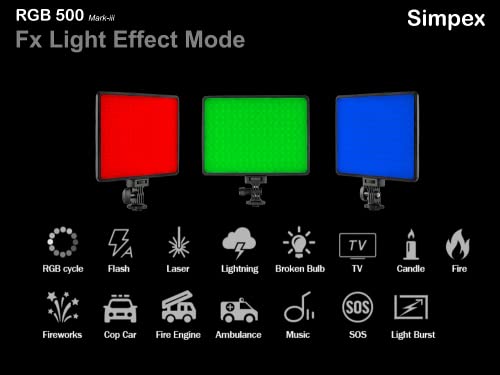 Image of Simpex Professional LED Series (Simpex-RGB-500-Mark-3)