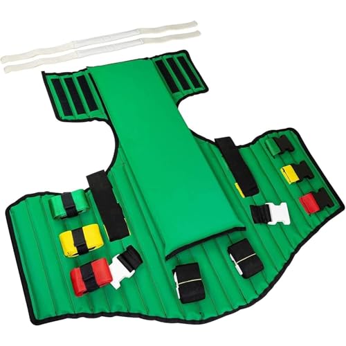 Attelle cervicale et dorsale pliable KED pour secours routier et sauvetage