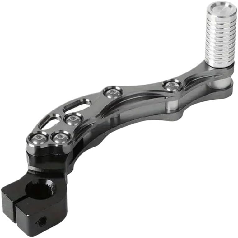 Motorcycle Start Lever Motorcycle Accessories Aluminum Alloy Engine CNC Starter Lever for 139QMB JOG50/90/100 for Fuji 100CC