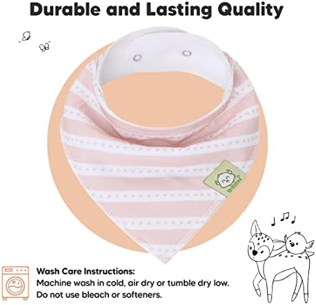 8-Pack Natural Child Bandana Bibs, Child Bibs – Drool Bibs for Child Woman, Child Boy - Child Bib, Woman Bib, Boy Bib 7 41YFsy0wV+L. AC
