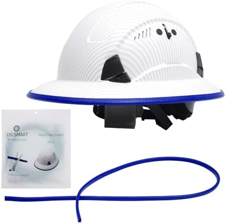 Full Brim Hard Hat Guard Helmet Protection Edge Trim 36.6in Length(Hard Hat Not Including)