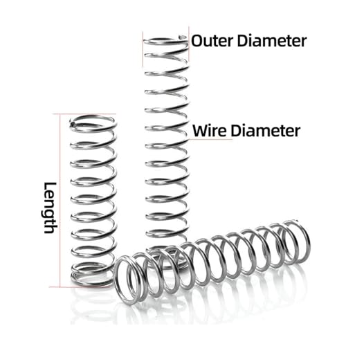 Ressort de compression en acier robuste type Y 0.7mm pour rotor durable - 2