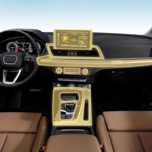 Protector de consola de alta calidad en TPU transparente para Audi Q5 Sportback