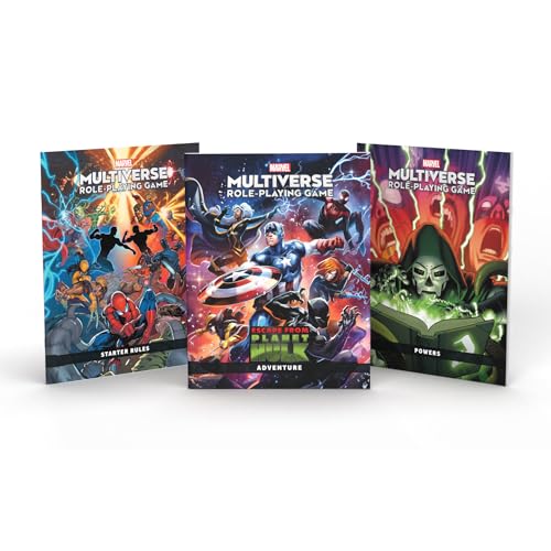 CMON Marvel Multiverse RPG: Escape from Planet Hulk Starter Set - Action-Packed Superhero Roleplaying Game, Strategy Game for Kids & Adults, Ages 12+, 2-7 Players, 4 Hour Playtime - Image 5