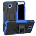 Produktbild Conie OC31512 Outdoor Case Kompatibel mit Samsung Galaxy J7 2017, Defender robuste Schutzhülle Hülle extra Schutz für Galaxy J7 2017 Hülle Schwarz Blau
