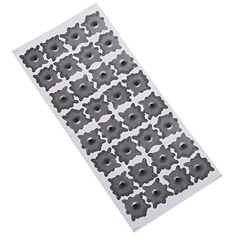 OKDEALS Bullet Hole Orifice Sticker Graphic Decal Shot Hole Car Auto Helmet Window 2PCS Cover