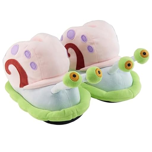 United Labels Bob Esponja Pantalones Cuadrados 3D Peluche Gary Pantuflas Pantuflas (44-46, numeric_44) | Ya disponible en tu tienda friki favorita! En mundofriki.es!