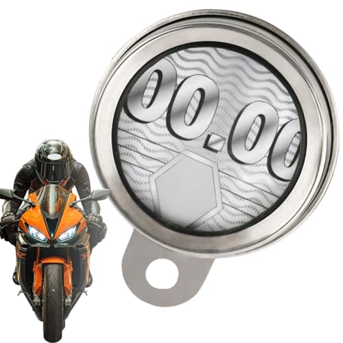 Support Disque Fiscal Moto En Acier Inoxydable - Porte Carte Taxe Antirouille Multifonction 11.2x8.7cm