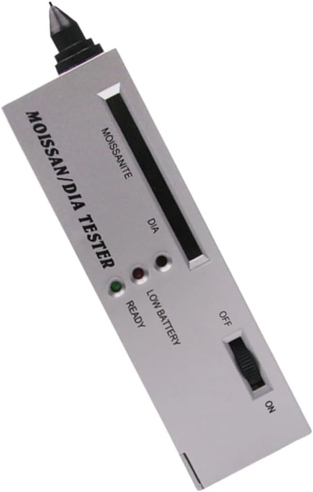 Gadpiparty Moissanite Measuring Tool Set Diamond Selector Tester Jewelry Tool with Easy Calibration Accurate Readings and Alerts for Beginners and Experts No Battery Included
