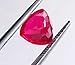 Certified Mozambique Blood Red Ruby 6 Ct Trillion Cut | Flawless Natural Loose Gemstone for Jewelry Making, Ring, Pendant, and Fashion Design