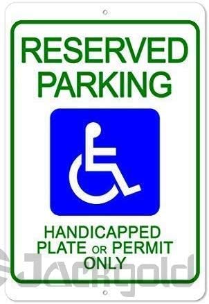 Eletina CaseWall Decor Metal Sign 12x16 Inches No Parking with Arrow Sign Aluminum No Parking Plate