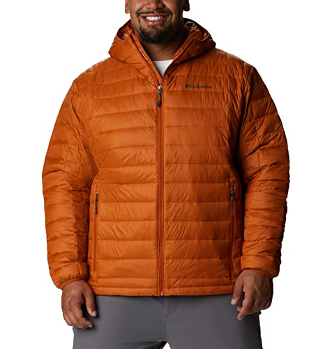 Columbia Mens, Voodoo Falls 590 Turbodown Hooded Jacket, Warm Copper, Medium #TOP24