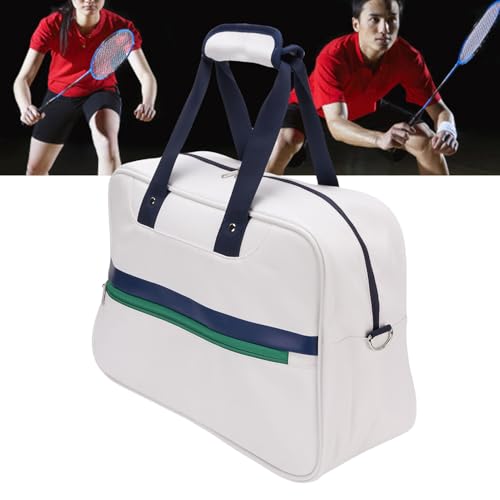 Bolsa de bádminton de gran capacidad a prueba de salpicaduras con compartimento textil 5
