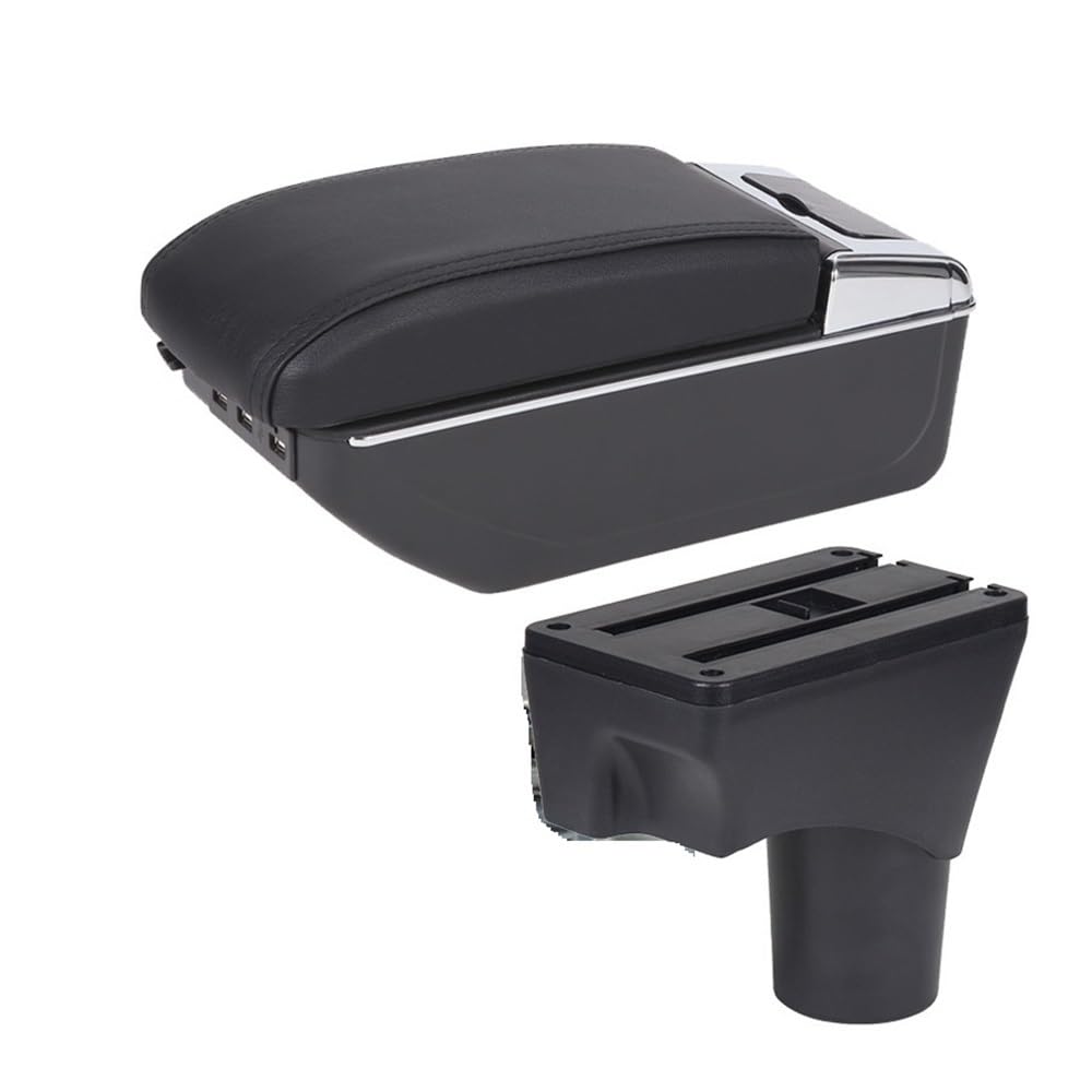 Aierdeyp B2 Black Line 7Usb Car Armrest Box For Nissan For Sunny For March Micra K13 Mk4