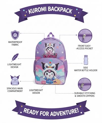 Image of Stylbase Cartoon Printed School Bag for Boys and Girls | Waterproof Backpack Bag for Travelling Sports | Kids Bag Ideal for UKG Nursery 1st Class | School Bags for 5 7 Years 15 Inches