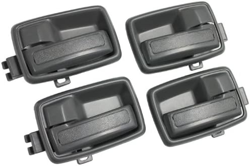 PRO-4001568 4-Piece Interior Door Handle Set in Medium Gray Compatible with Isuzu Pickup Truck & SUVs & Honda Passport