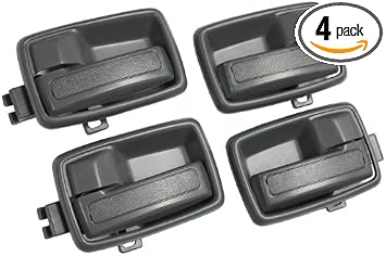 PRO-4001568 4-Piece Interior Door Handle Set in Medium Gray Compatible with Isuzu Pickup Truck & SUVs & Honda Passport