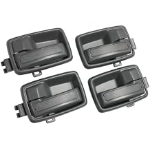 PRO-4001568 4-Piece Interior Door Handle Set in Medium Gray Compatible with Isuzu Pickup Truck & SUVs & Honda Passport