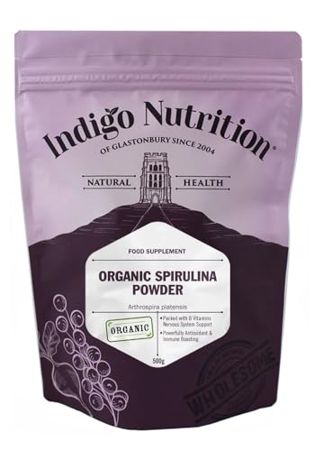 Indigo Herbs Organic Spirulina Powder 500g