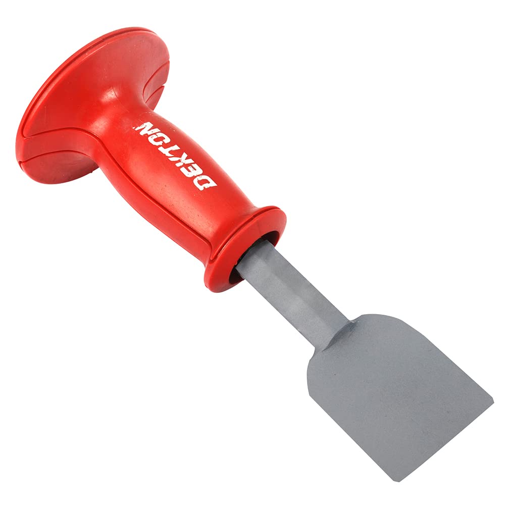 Dekton 2-inch (50mm) Pro Bolster-Heavy-duty Chisel For Brick, Concrete, Stone| High-carbon Steel| Precision Ground Edge| Ergonomic Handle| Ideal For Masonry, Demolition, Construction|Strong & Reliable