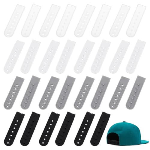 Clips de rechange pour chapeaux PH PandaHall en plastique 4 couleurs 40 paires